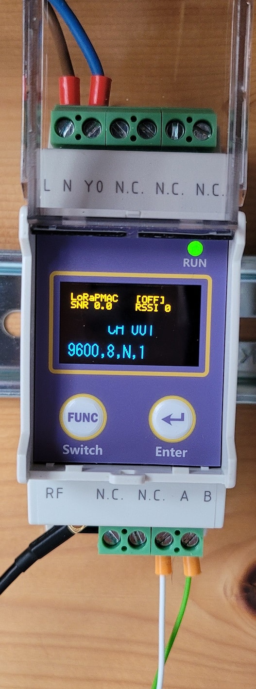 LoRa Wireless RS485 transmitter and receiver with LCD screen – 2 Units | Lorawan BMS Parts LoRaWan ModuleConnections