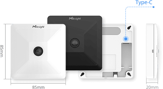 VS121-868M-W LoRaWAN AI Workplace Sensor (White) | Lorawan VS121 868M W 6