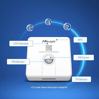 WS203-868M Motion & TH Sensor | Lorawan WS203 868M4