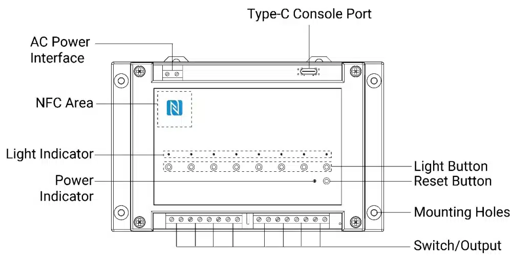 WS558-868M-Switch – Smart Light Switch | Lorawan WS558 868M Switch 5
